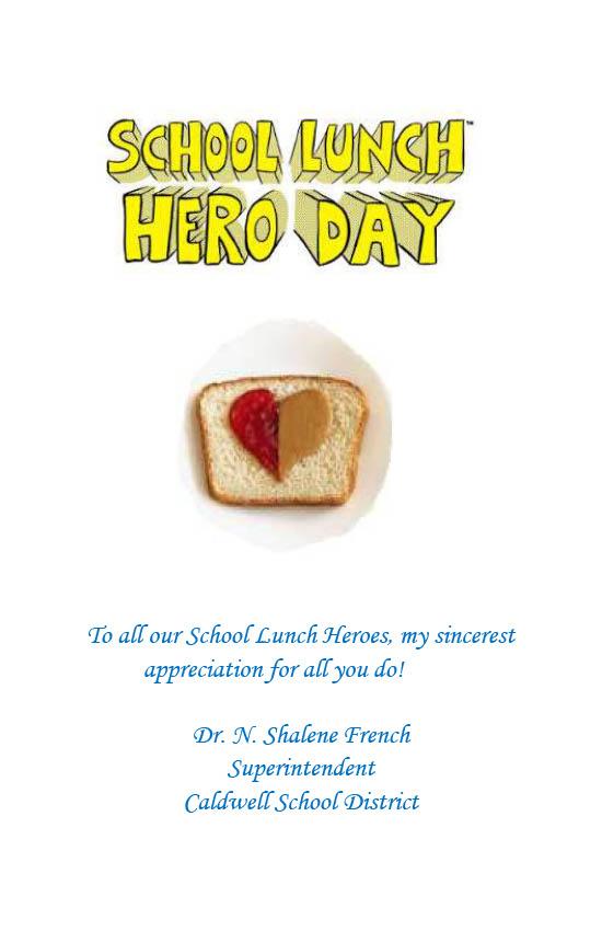 thank you lunch heroes